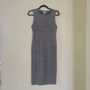 Leith grey bodycon midi